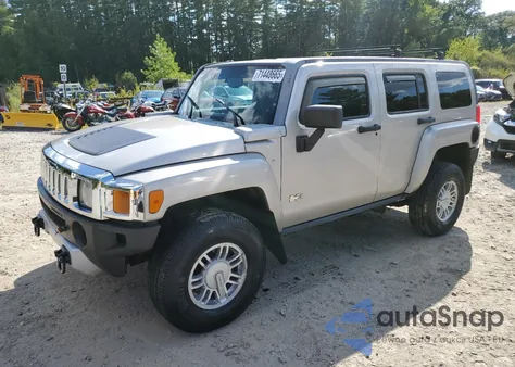 2008 Hummer H3 from USA, damaged, VIN 5GTEN13E088157957